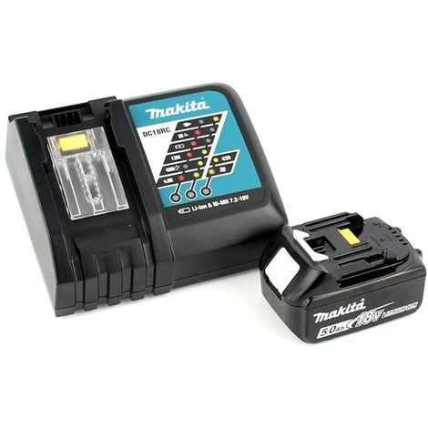 Makita DRT 50 RTJ X2 18 V Li-Ion Affleureuse Plaque De Plâtre Sans Fil Brushless Avec Boîtier Makpac + 1x Batterie BL 1850 5,0 Ah + Chargeur DC18RC + Module De Fraisage 7 Makita DRT 50 RTJ X2 18 V Li-Ion Affleureuse Plaque De Plâtre Sans Fil Brushless Avec Boîtier Makpac + 1x Batterie BL 1850 5,0 Ah + Chargeur DC18RC + Module De Fraisage – Image 5