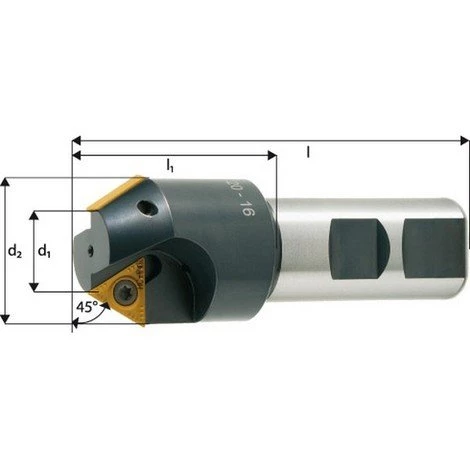 FP Fraise à Chanfreiner 15°, 30°, 45°, 60°, 75° à Arrosage Central, Angle : 30 °, Ø D Min./max. D2 50 Mm, Ø D Min./max. D1 25 Mm, Dents : 3 3 FP Fraise à Chanfreiner 15°, 30°, 45°, 60°, 75° à Arrosage Central, Angle : 30 °, Ø D Min./max. D2 50 Mm, Ø D Min./max. D1 25 Mm, Dents : 3