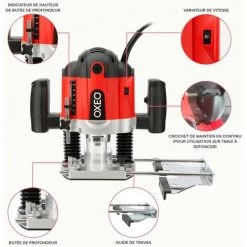 RONDY Ensemble Table Et Défonceuse 1200w 9 RONDY Ensemble Table Et Défonceuse 1200w -Défonceuse Soldes Boutique 2118461 3