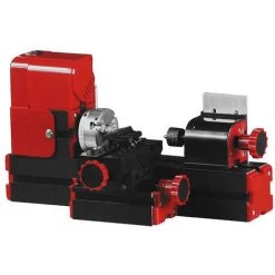 ZEBRAA Kit De Machine-outil De Tour 8 En 1 Meuleuse De Scie Sauteuse En Plastique Métal Bois Tour De Forage Pon?age Tournant Fraiseuse Scie