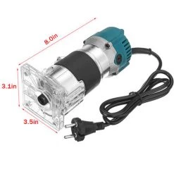 ZEBRAA 3000W Affleureuse électrique Outil Coupe-Bois Menuisier Machine 220V EU -Défonceuse Soldes Boutique 23950705 2