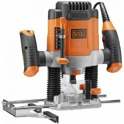 Black & Decker KW1200EKA Défonceuse électronique 1200W + Accessoires & Coffret -Défonceuse Soldes Boutique 25459290 2