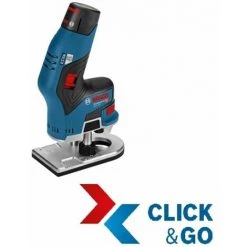 Bosch Affleureuse Sans Fil GKF 12V-8 / Sans Batterie Ni Chargeur