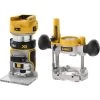 DeWALT DCW604N Affleureuse Défonceuse Sans Fil XR 18V 8mm (1/4") - Brushless Version Nue -Défonceuse Soldes Boutique 27232039 1