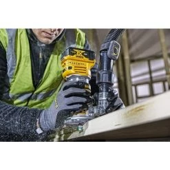 DeWALT DCW604N Affleureuse Défonceuse Sans Fil XR 18V 8mm (1/4") - Brushless Version Nue -Défonceuse Soldes Boutique 27232039 4