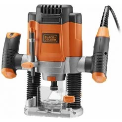 BLACK & DECKER BLACK+DECKER KW1200E Défonceuse électronique 1200W 230V + Accessoires