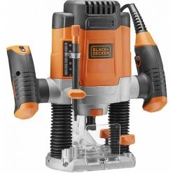 BLACK & DECKER BLACK+DECKER KW1200E Défonceuse électronique 1200W 230V + Accessoires -Défonceuse Soldes Boutique 28040772 3