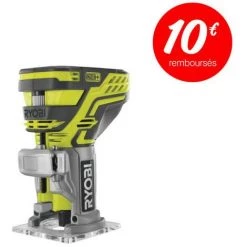 Affleureuse à Bois RYOBI 18V OnePlus - Sans Batterie Ni Chargeur - R18TR-0