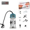 BLACKPINE - Affleureuse Défonceuse Électrique à Bois 220V 800W Trimmer Router, 30000r/min, Φ 6.35mm -Défonceuse Soldes Boutique 32703008 1