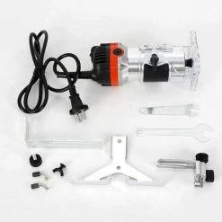 ETOILE Défonceuse électrique 1/4'' - Coupe-bois Stratifié - Coupe-bordures électrique - Fraise à Bois 800 W 30000R/M Pour CNC Trim Router Joiner 11 ETOILE Défonceuse électrique 1/4'' - Coupe-bois Stratifié - Coupe-bordures électrique - Fraise à Bois 800 W 30000R/M Pour CNC Trim Router Joiner -Défonceuse Soldes Boutique 37009871 5