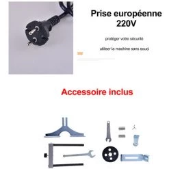 BLACKPINE - Affleureuse Défonceuse Multifonctions Kit 1580W 10000RPM, 6 Vitesses Variables, Pince De Serrage: 6mm, 8mm, 12mm, Livré Avec 10 Accessoires 11 BLACKPINE - Affleureuse Défonceuse Multifonctions Kit 1580W 10000RPM, 6 Vitesses Variables, Pince De Serrage: 6mm, 8mm, 12mm, Livré Avec 10 Accessoires -Défonceuse Soldes Boutique 37103775 5