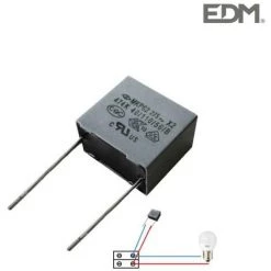 EDM Condensateur Pour Ampoule LED