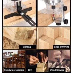 GISAM Défonceuse 880W 21V 2Batterie 6.35mm(1/4") -Défonceuse Soldes Boutique 41560864 2