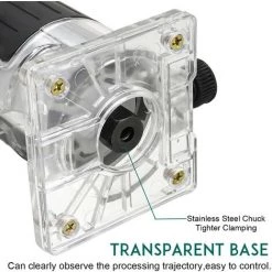 GISAM Défonceuse 880W 21V 2Batterie 6.35mm(1/4") -Défonceuse Soldes Boutique 41560864 4