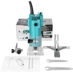 ASUPERMALL 220V 450W Routeur A Bois Electrique Outil De Defonceuse A Bois Moteur A Brosse Pour Le Travail Du Bois Machine A Fraiser Graver Et Decouper Le Bois -Défonceuse Soldes Boutique 44073644 2