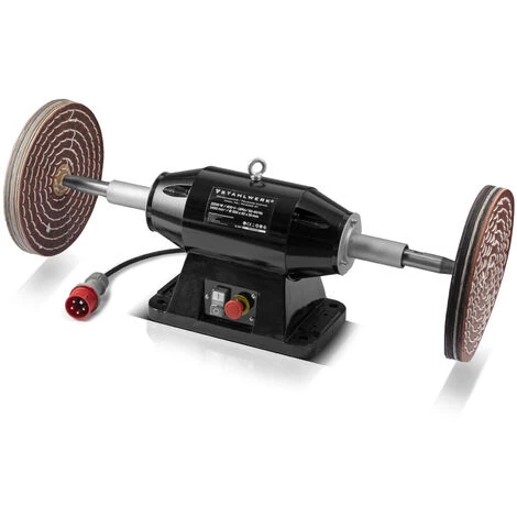 STAHLWERK PM-2200 ST Machine De Polissage D'établi De Qualité Industrielle Avec 2.200 Watts Et 1.450 Tours Par Minute Pour Les Composants Et Les Pièces En Métal 4 STAHLWERK PM-2200 ST Machine De Polissage D'établi De Qualité Industrielle Avec 2.200 Watts Et 1.450 Tours Par Minute Pour Les Composants Et Les Pièces En Métal – Image 2