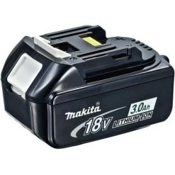 MAKITA Pack De 10 Batteries BL1830B Avec Témoin De Charge - 18 V 3Ah Li-ion -Défonceuse Soldes Boutique 52171988 2