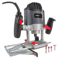 POWER PLUS Défonceuse 1200W + 3 Router Bits