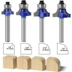 TINOR Coupeur De Fraisage De Surface 1pcs 6mm Shank Routeur BITS MILLS MILLS DEBUT TAILLAGE DE LA TAILLAGE DE PERGE CIRCULAIRE AN TOOL MILLS OUTILS DE TRAVAIL DE BOIS (Cutting Edge Length : 2) -Défonceuse Soldes Boutique 54497493 5