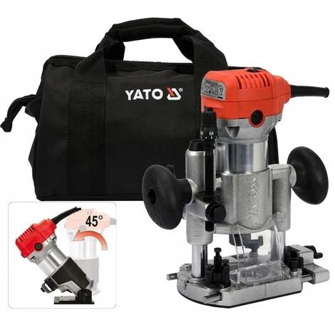 Routeur YATO Edge 710W - Sac De Rangement Inclus 3 Routeur YATO Edge 710W - Sac De Rangement Inclus