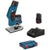 BOSCH Affleureuse Sans Fil Ø6/8mm 12V 3.0Ah GKF12V-8 - 06016B0000