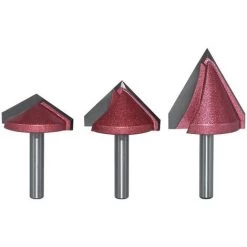 GRID COOL Fraiseuse CNC En Forme De V 3D, 32 Mm X 90 Degrés (CED X Degré), 6 Mm -Défonceuse Soldes Boutique 58349445 3