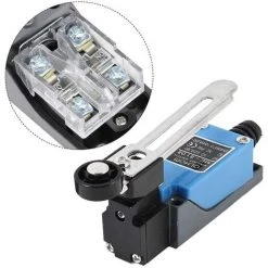 CHANCEY 4 Pièces ME-8108 Interrupteur De Fin De Course Momentané Bras De Levier à Rouleau Réglable NC-NO CNC Fraiseuse Routeur Laser Plasma Compatible Avec Ar-duino，SEMAket -Défonceuse Soldes Boutique 59618446 4