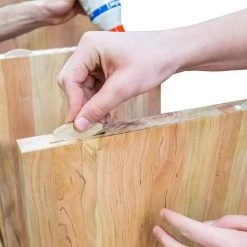 CHANCEY Lamelles Bois Comme Lamello | Chevilles Plates En Hêtre Dans Un Coffret De Rangement | Idéal Pour Fraisage | 100 Unités Taille 0，SEMAket -Défonceuse Soldes Boutique 59619563 3