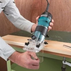 MAKITA Affleureuse 530W Ø 6 Mm - 3712J -Défonceuse Soldes Boutique 60140282 5