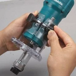 Affleureuse électrique 530W Ø6 Mm - MAKITA 3710 -Défonceuse Soldes Boutique 60808467 3