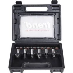 Coffret De Fraise De Défonceuse Trend 12mm