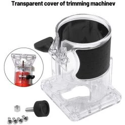 QERSTA Base De Machine De Coupe Du Bois Pour Makita RT0701C Worx WU601 -Défonceuse Soldes Boutique 65901731 4