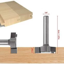 BDD Fraise CNC - Tige 1/4" - Outil De Travail Du Bois Professionnel Pour Le Fraisage Du Bois -Défonceuse Soldes Boutique 65974207 2