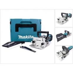 Makita BPJ 180 ZJ Fraiseuse Sans Fil 18 V + Coffret MAKPAC - Sans Batterie, Sans Chargeur -Défonceuse Soldes Boutique 68154330 5