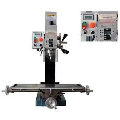 METALPROFI Perceuse Fraiseuse Métal D. 25 Mm 230 V 750 W à Vitesse Variable - WMD25VBL - Métalprofi